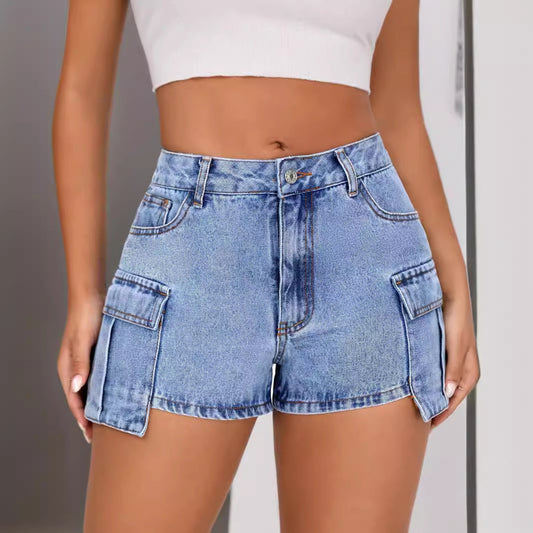 Women's Comfortable Fashion Slim Fit Denim Shorts